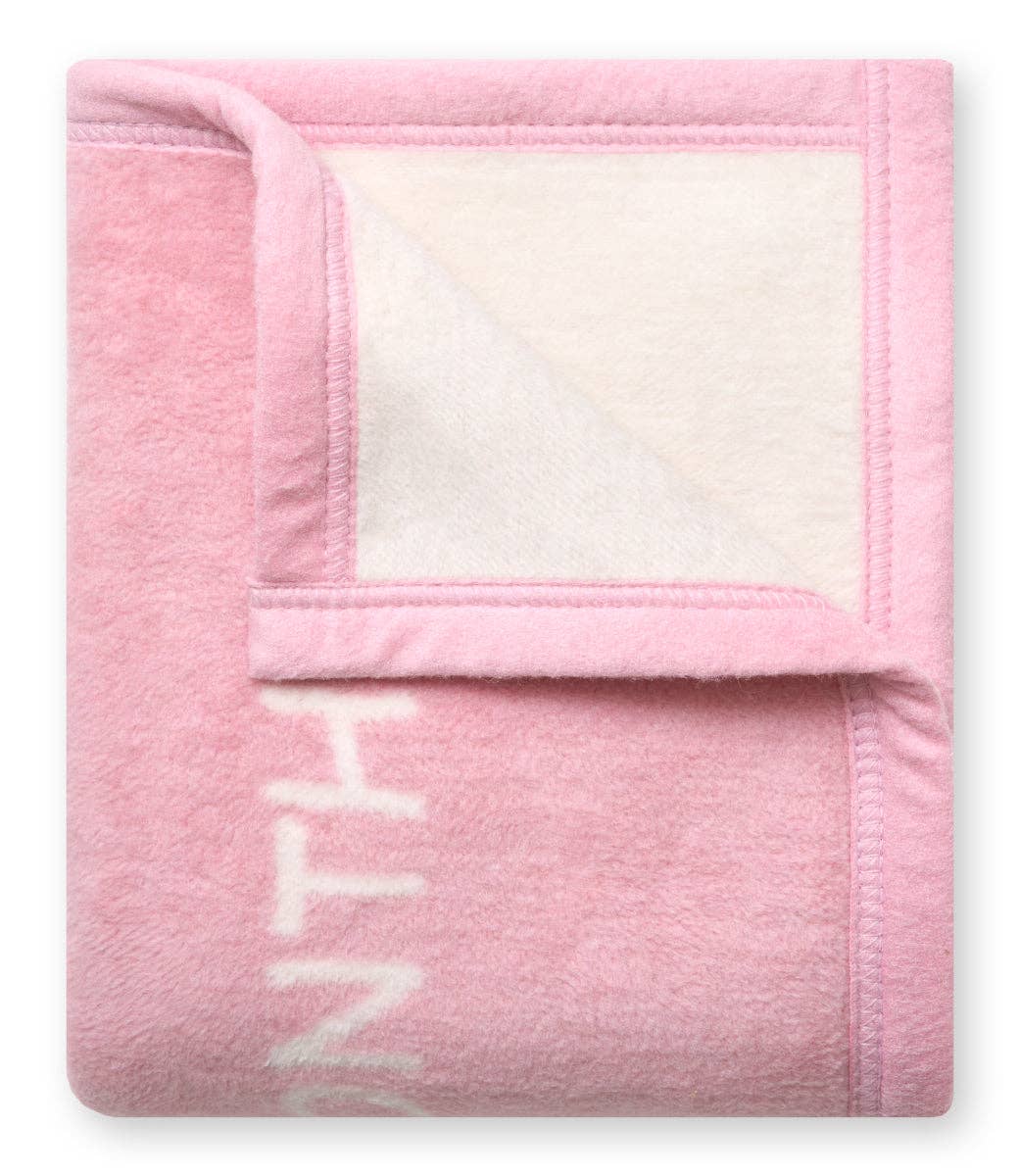 Milestone Mini Blush Blanket