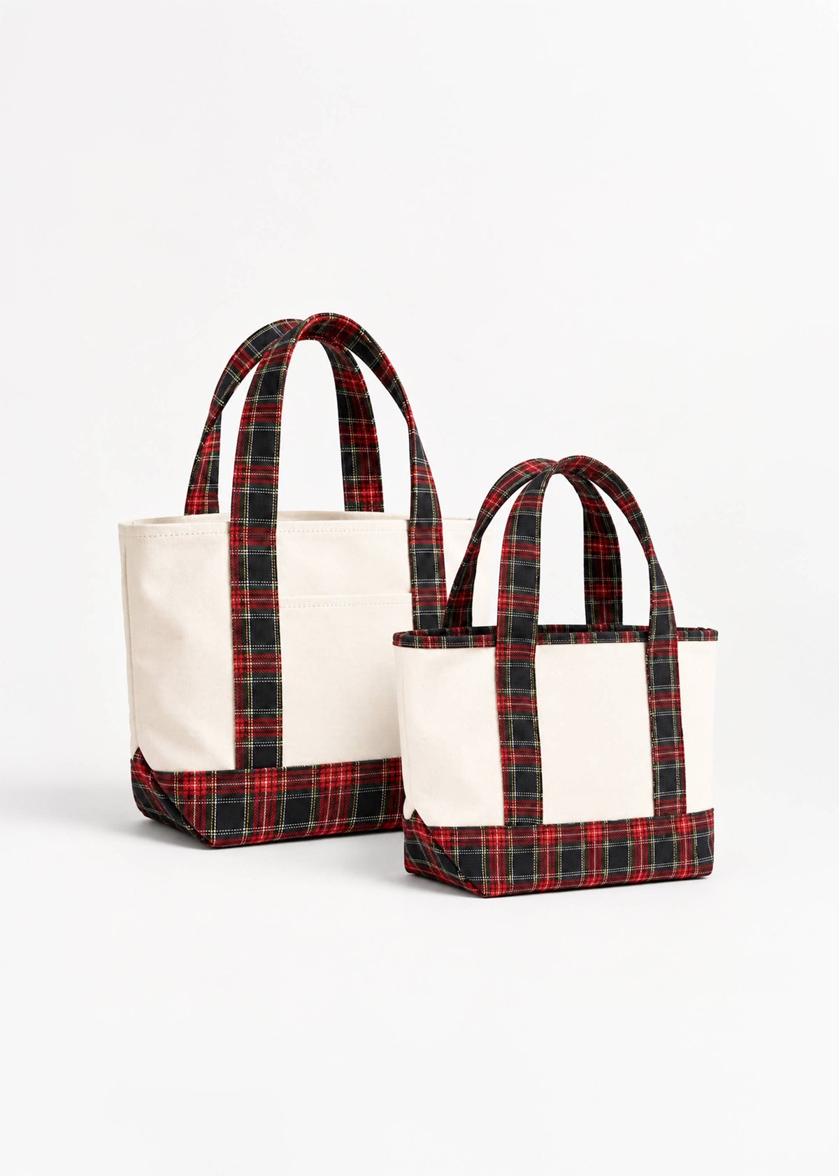 Personalized Tartan Mini Tote Bag