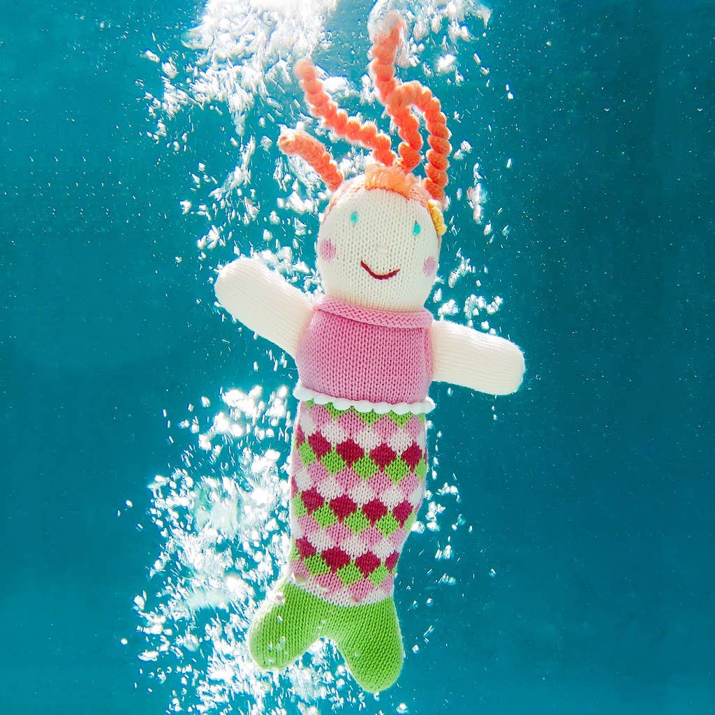 Penny the Mermaid Knit Doll