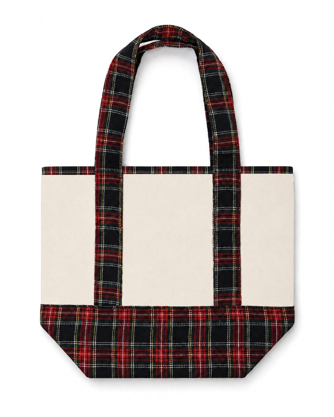 Personalized Tartan Mini Tote Bag