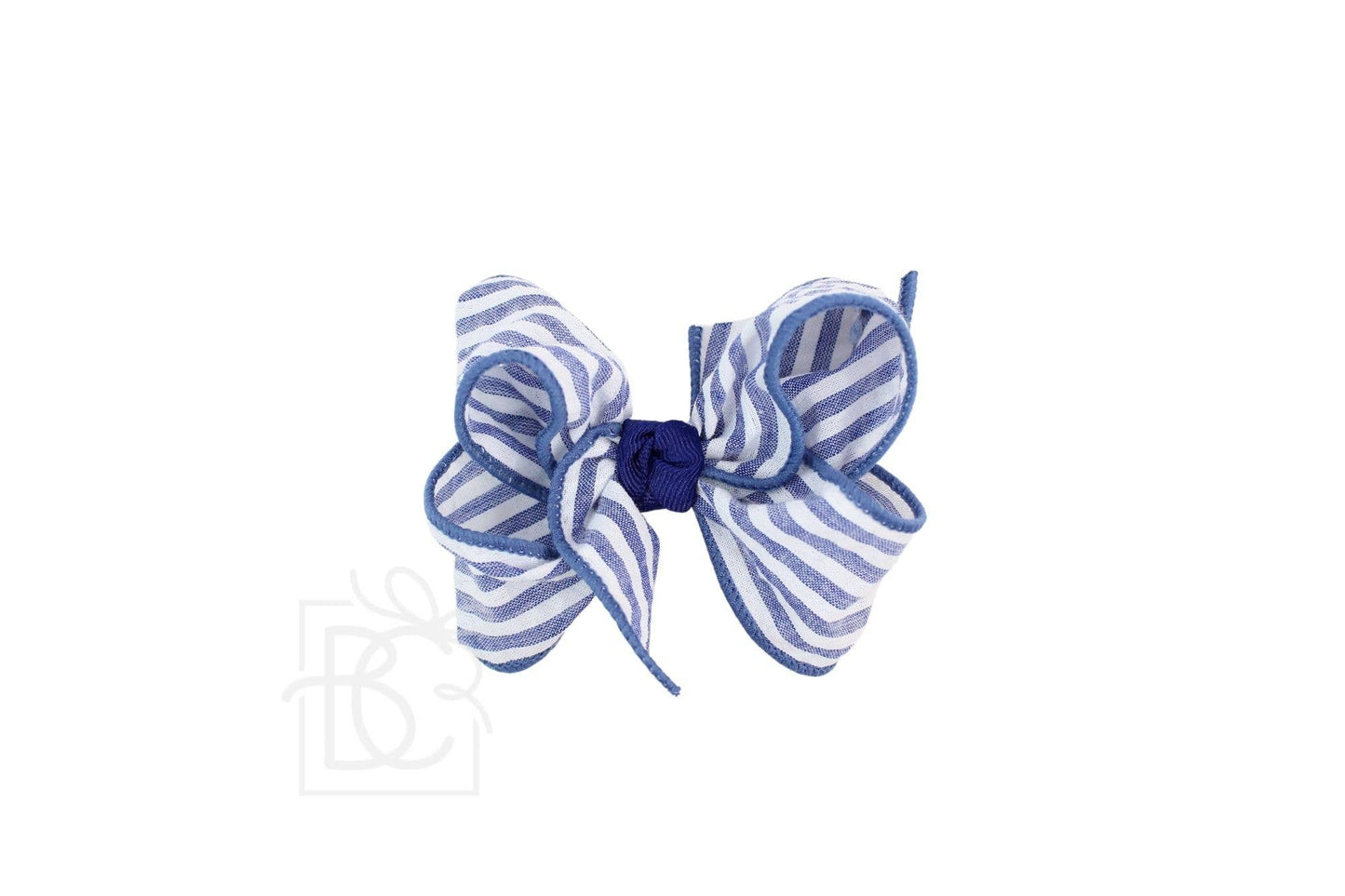 SEERSUCKER BOW ON CLIP