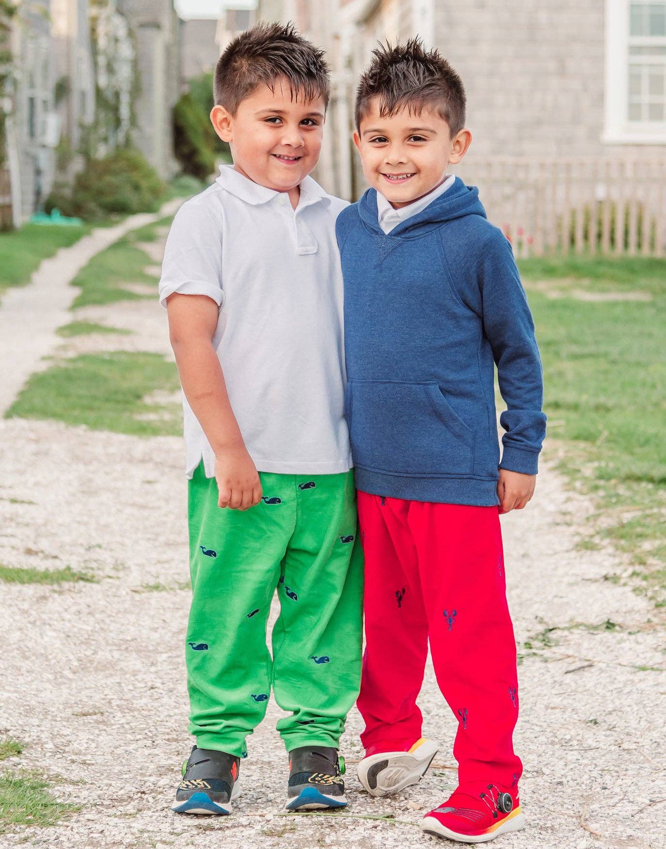Red Cords/Navy Lobsters