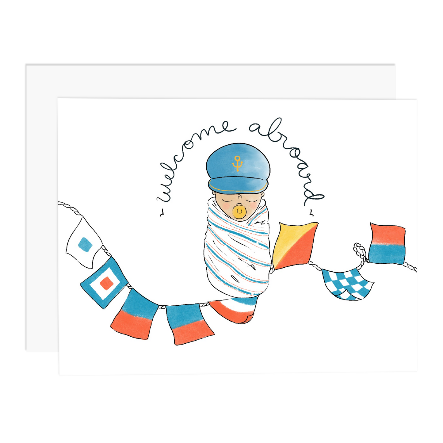 Welcome Aboard Greeting Card