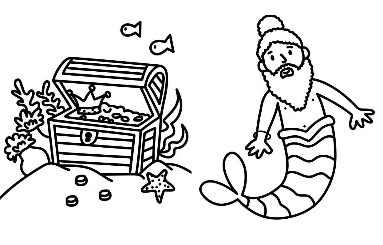 My First Big Book of Mermaids by Little Bee Books