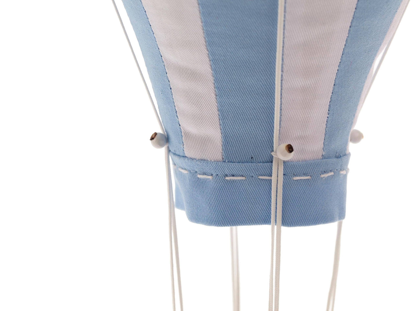 Baby blue hot air balloon