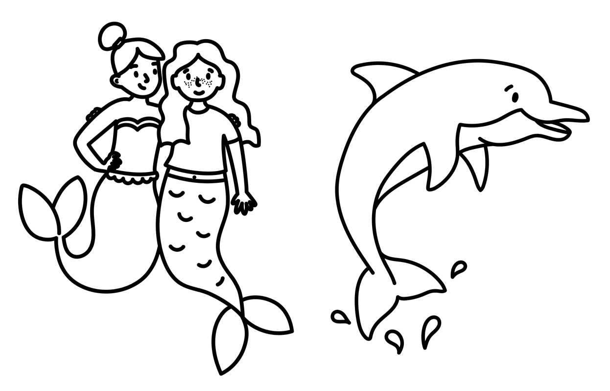 My First Big Book of Mermaids by Little Bee Books