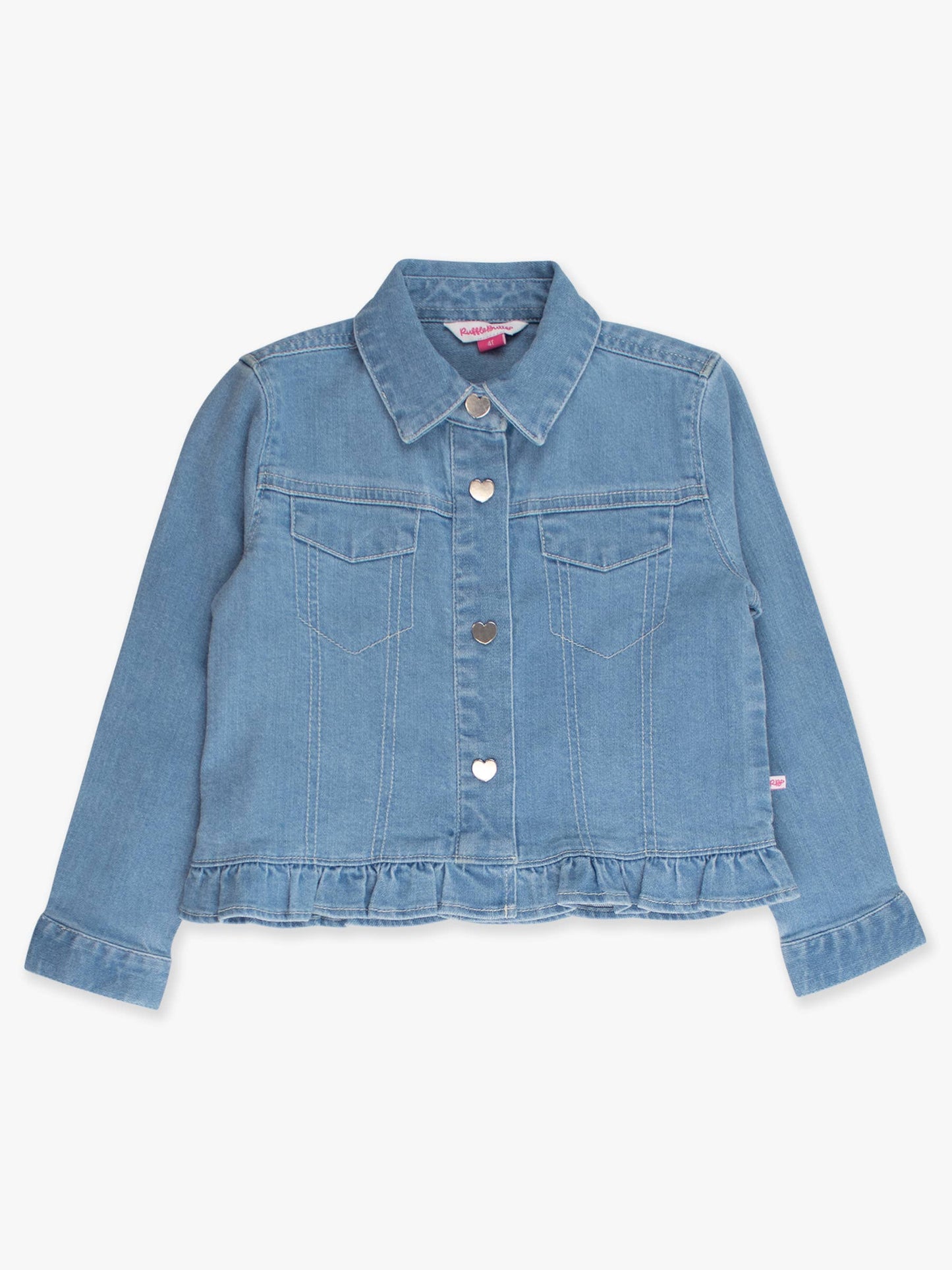 Girls Light Wash Denim