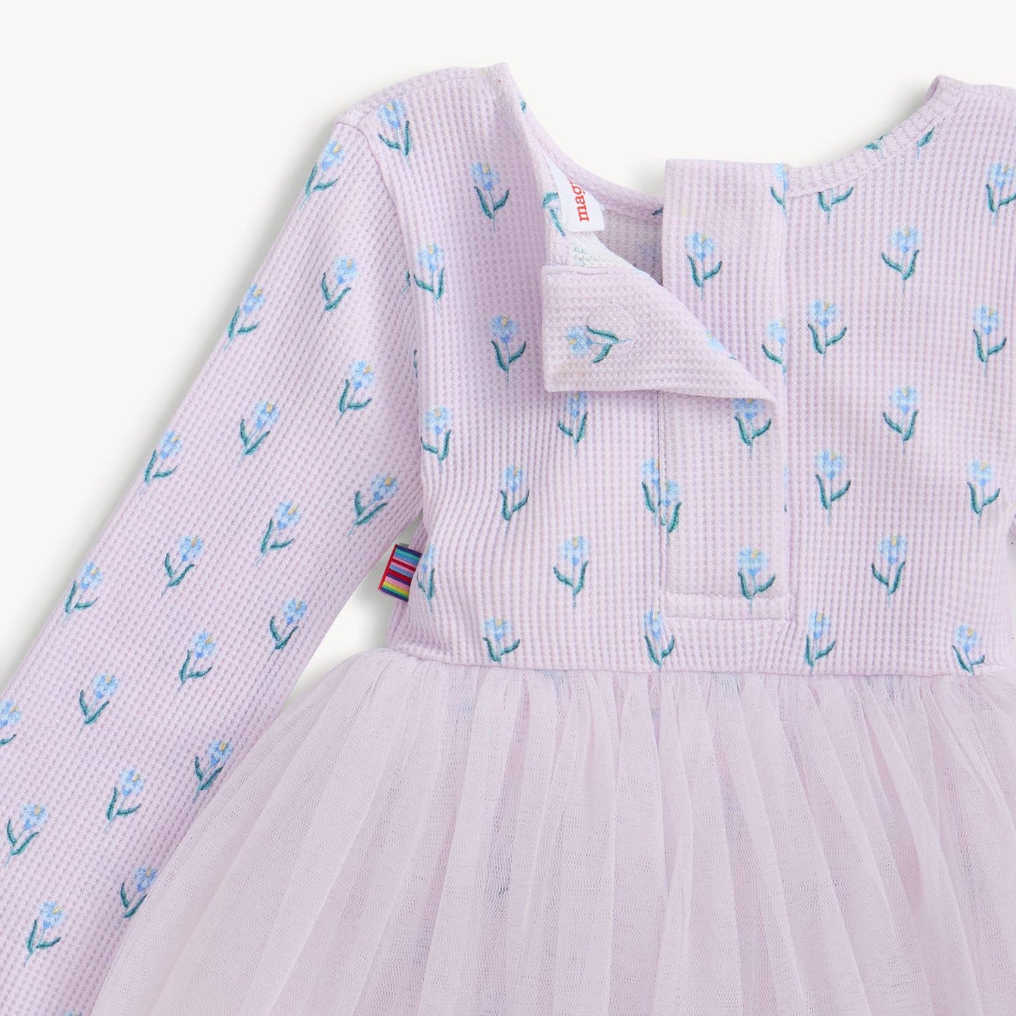 LAVENDAR FLORAL DRESS