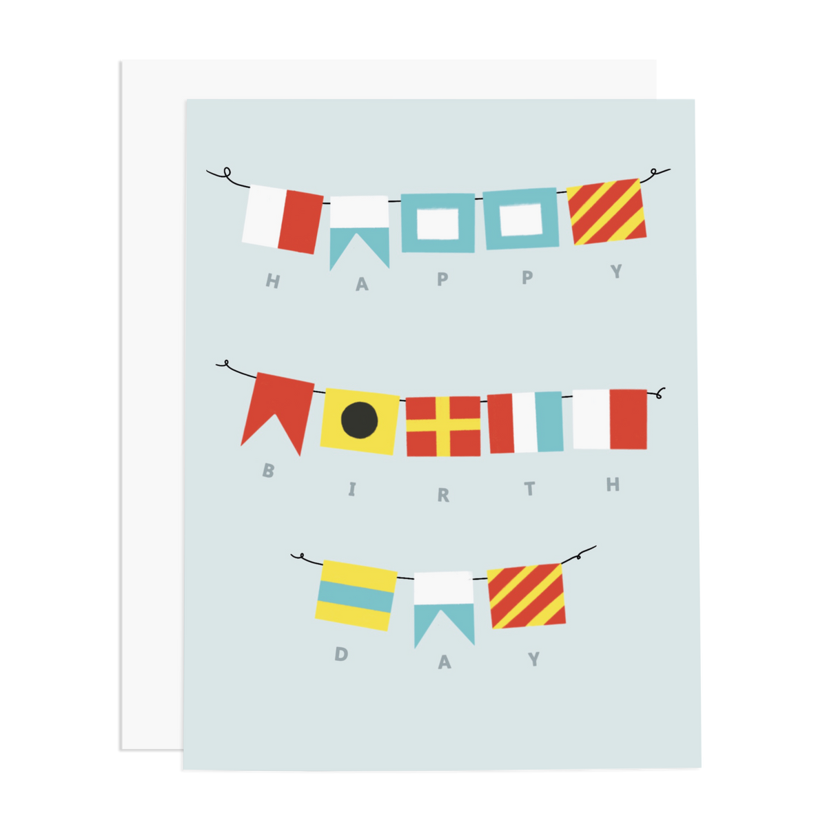 Nautical Flags Greeting Card
