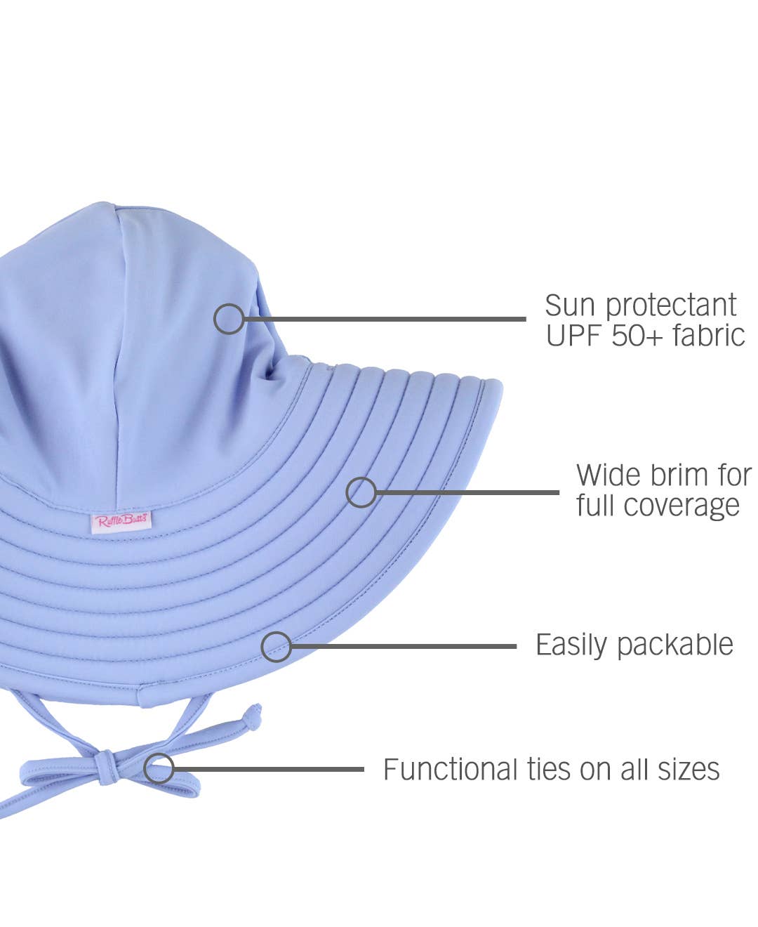 Blue Swim Hat