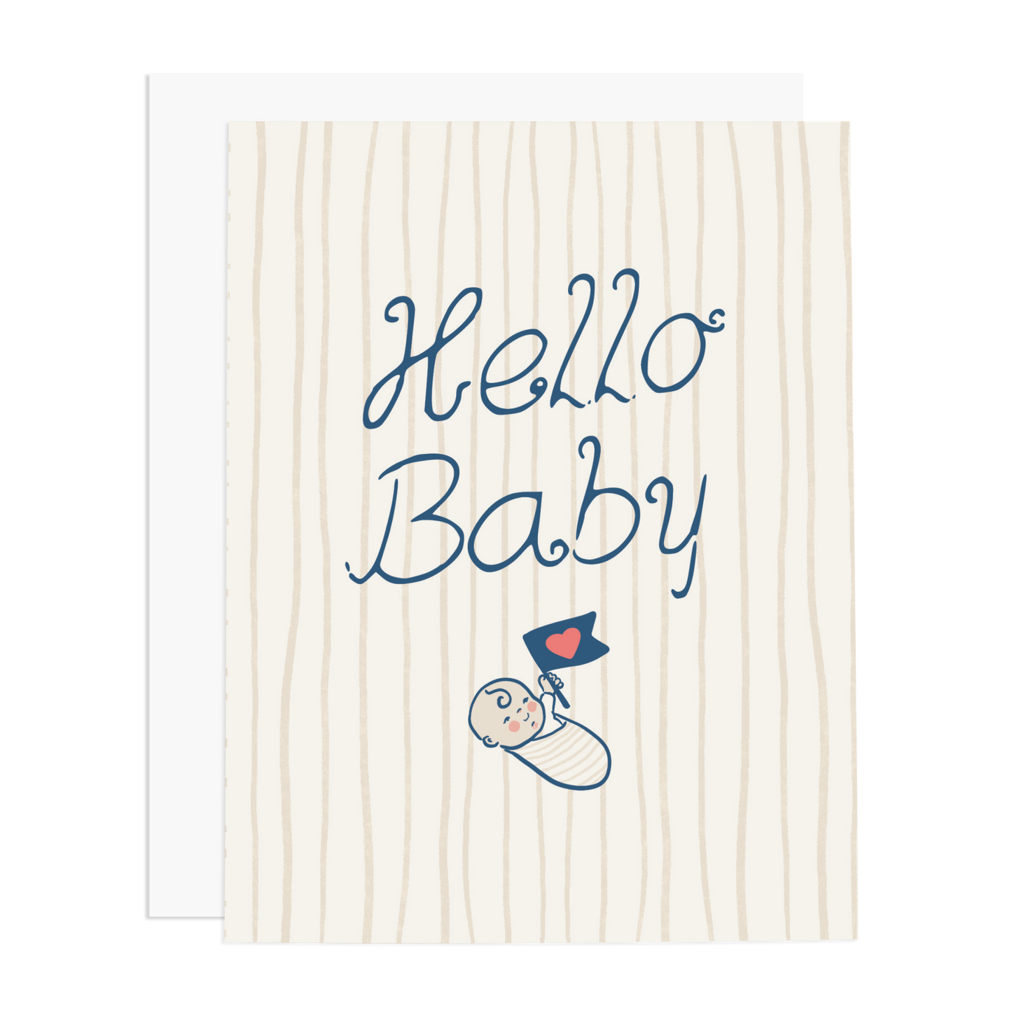 Hello Baby Greeting Card