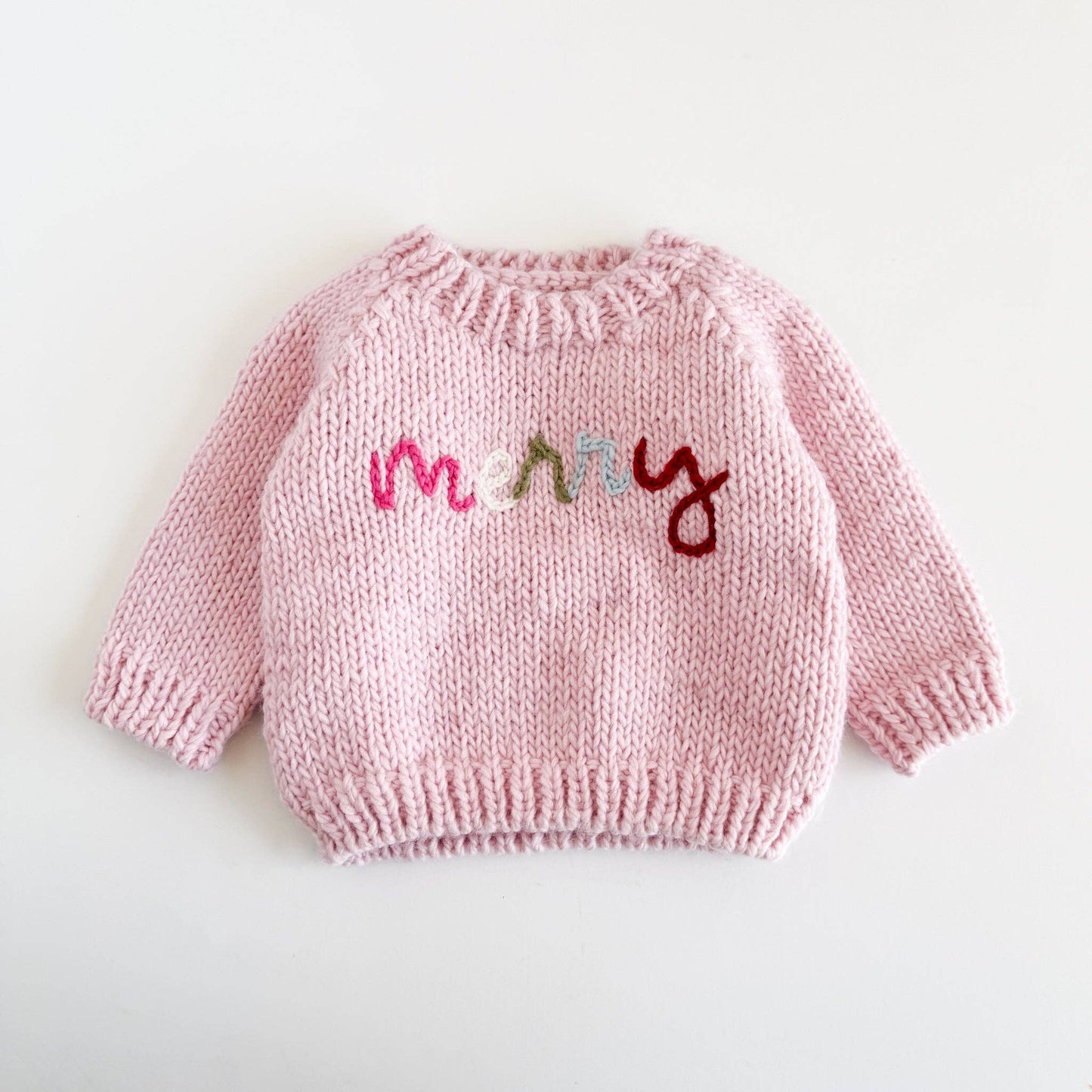 Merry Baby Sweater Pink