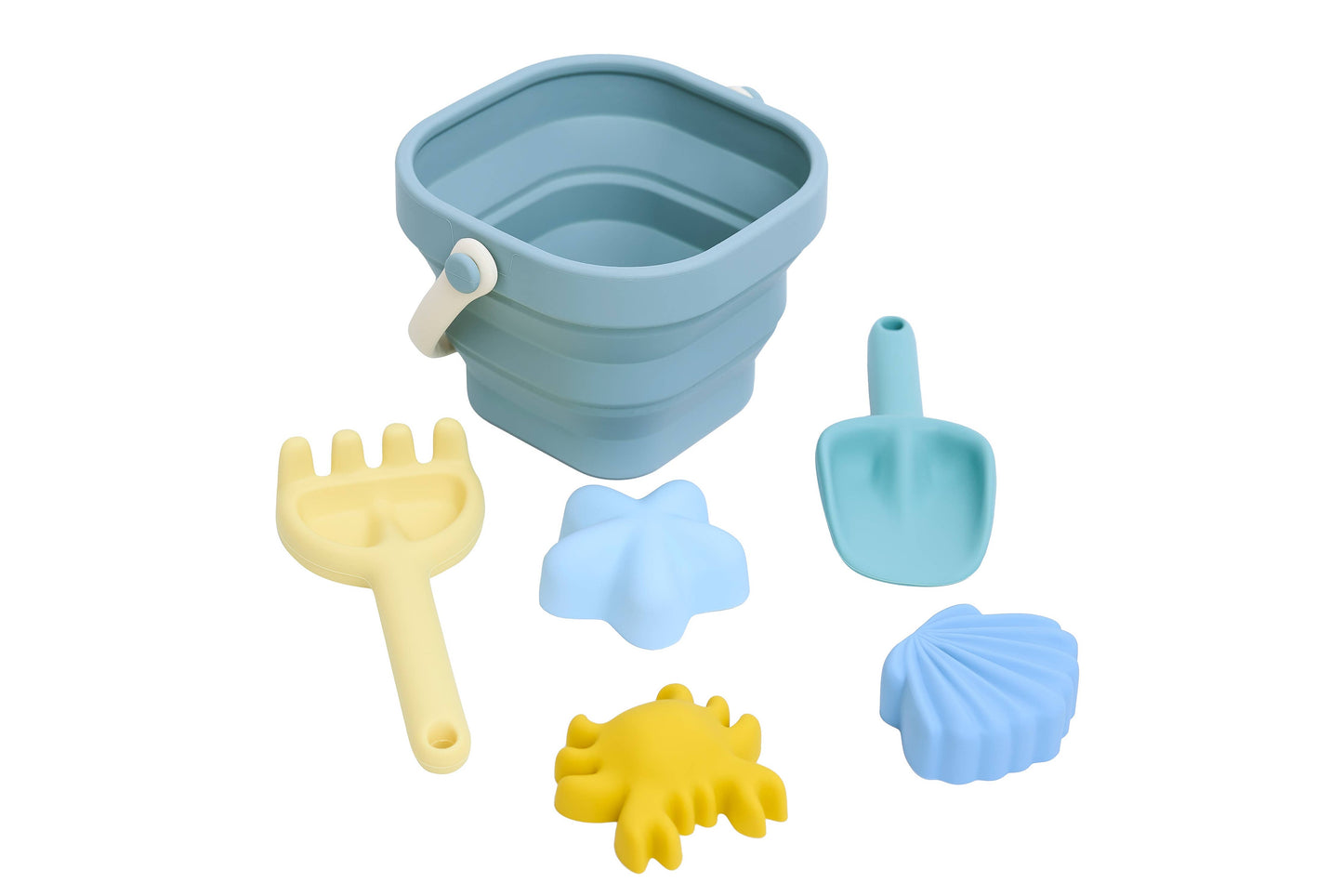 Silicone Beach Toy Set Jade