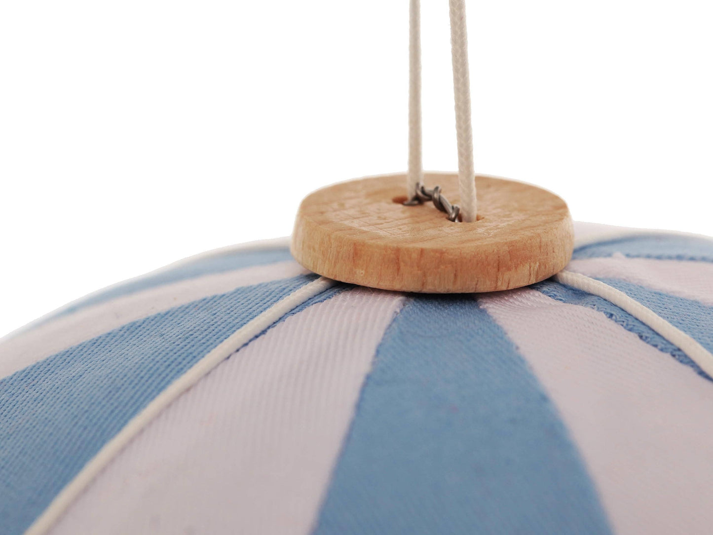 Baby blue hot air balloon
