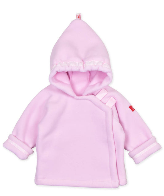 Girls Dot Ribbon Hooded WarmPlus Fleece Jacket