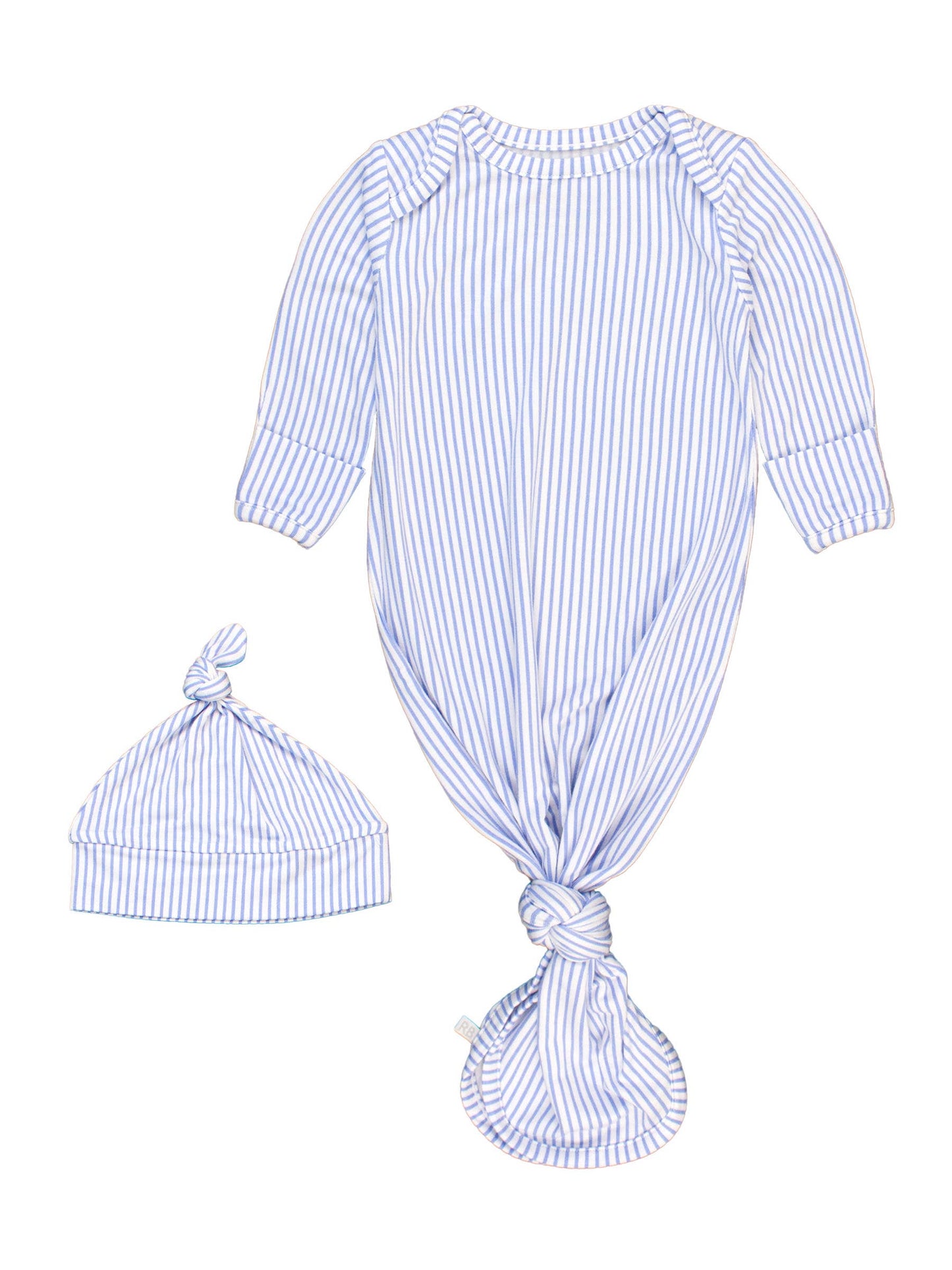 Baby Boys  Knotted Sleep Gown & Hat