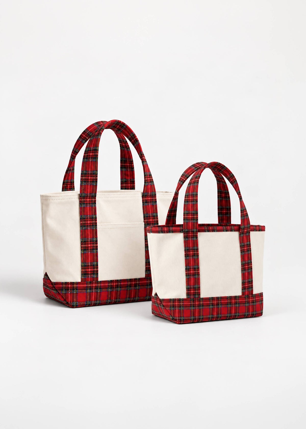Personalized Tartan Mini Tote Bag