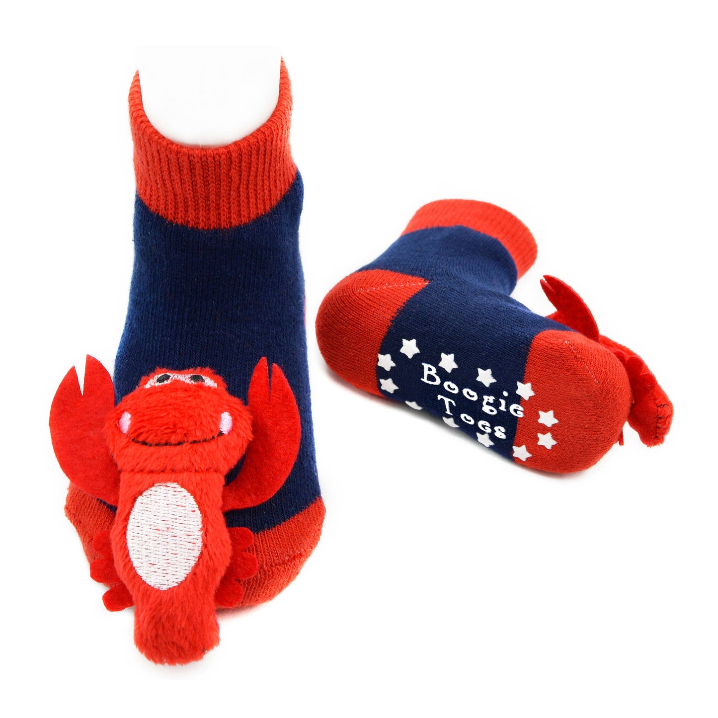 Lobster Boogie Toes Rattle Socks