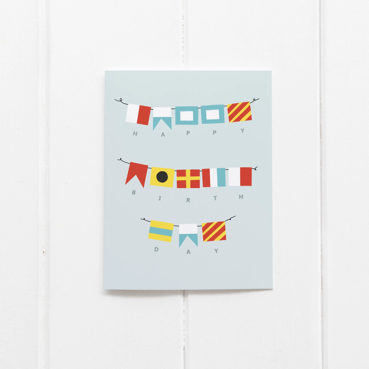 Nautical Flags Greeting Card