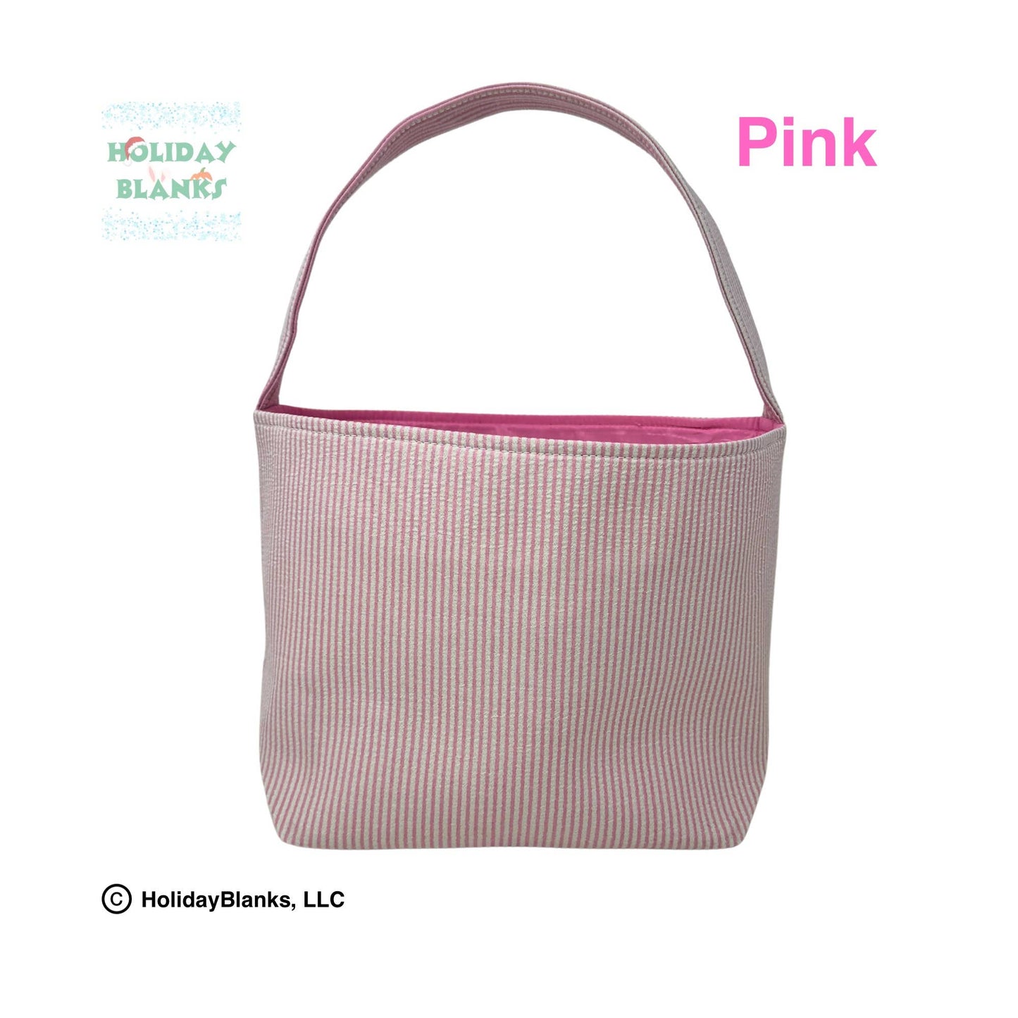 Seersucker Basket