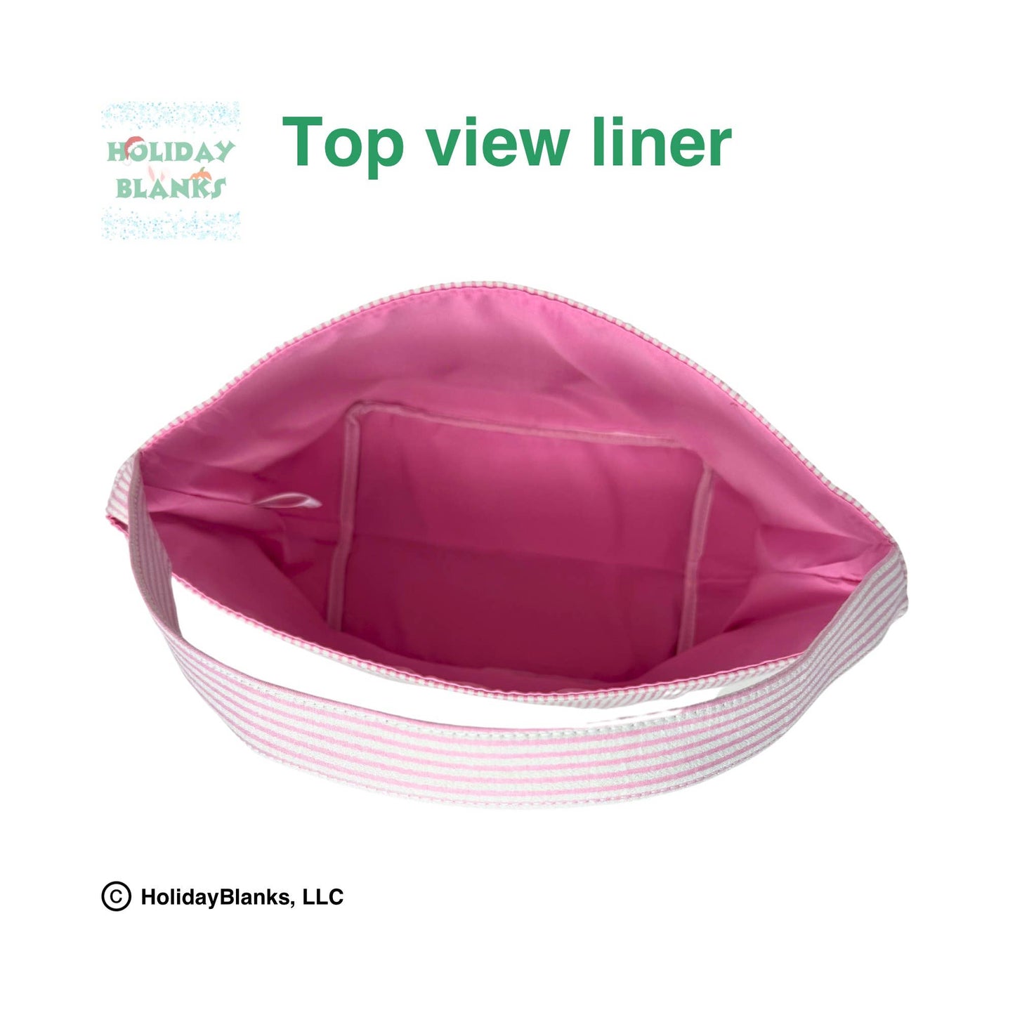 Seersucker Basket