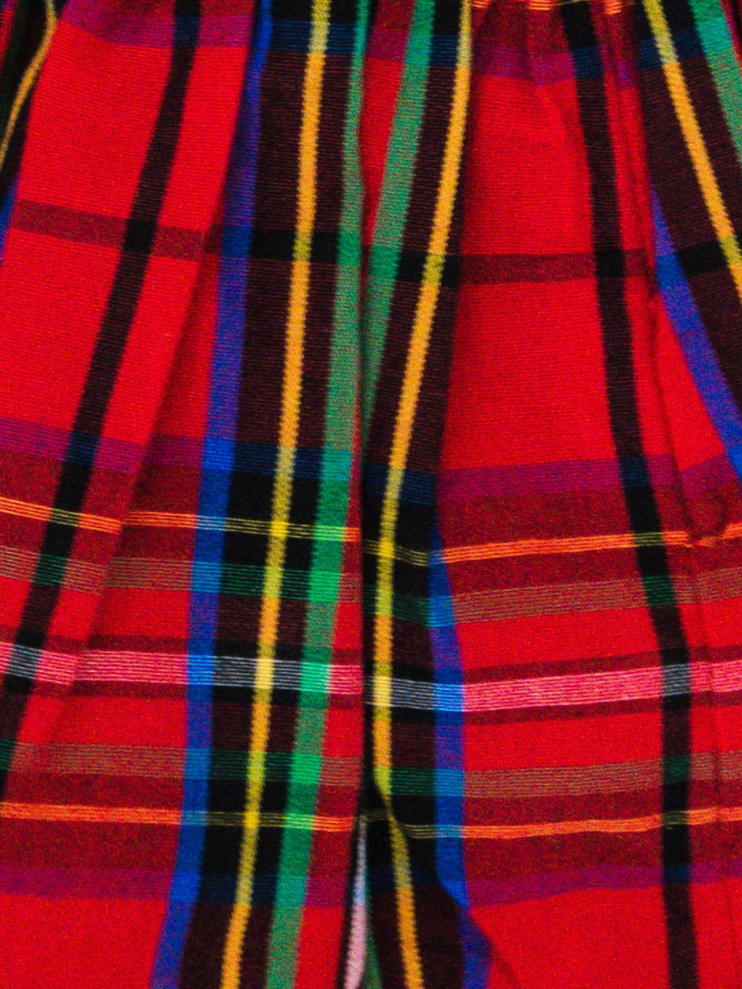 Plaid Bow Swing Top & Bloomer Set