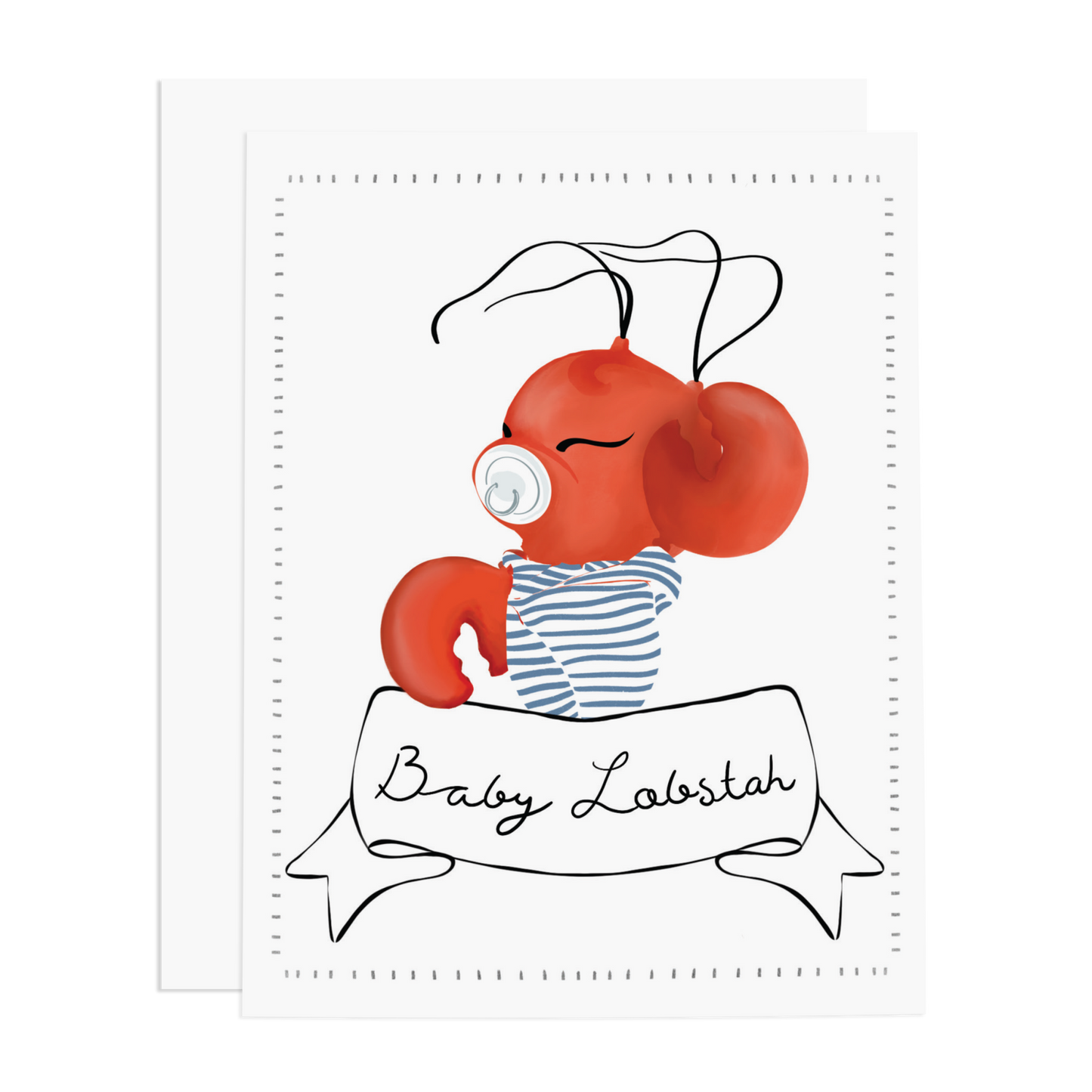 Baby Lobster Greeting Card