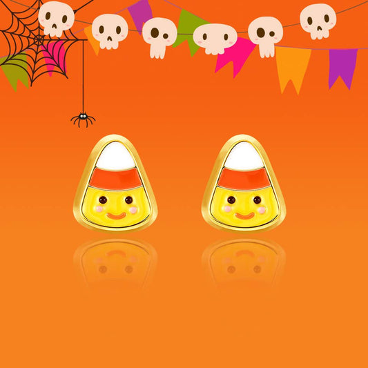 Candy Corn Stud Earrings