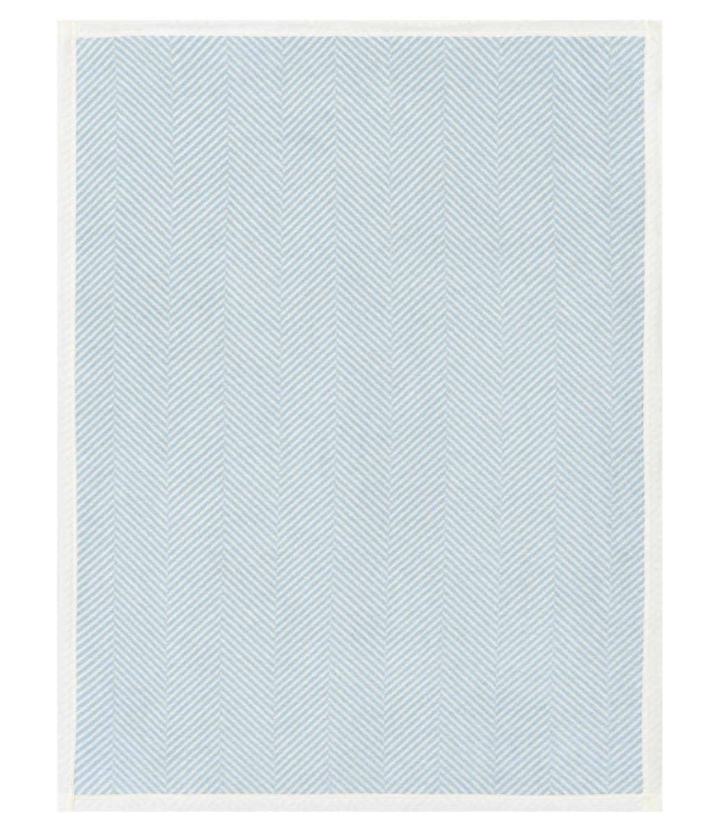 Harborview Herringbone Sky Mini Blanket