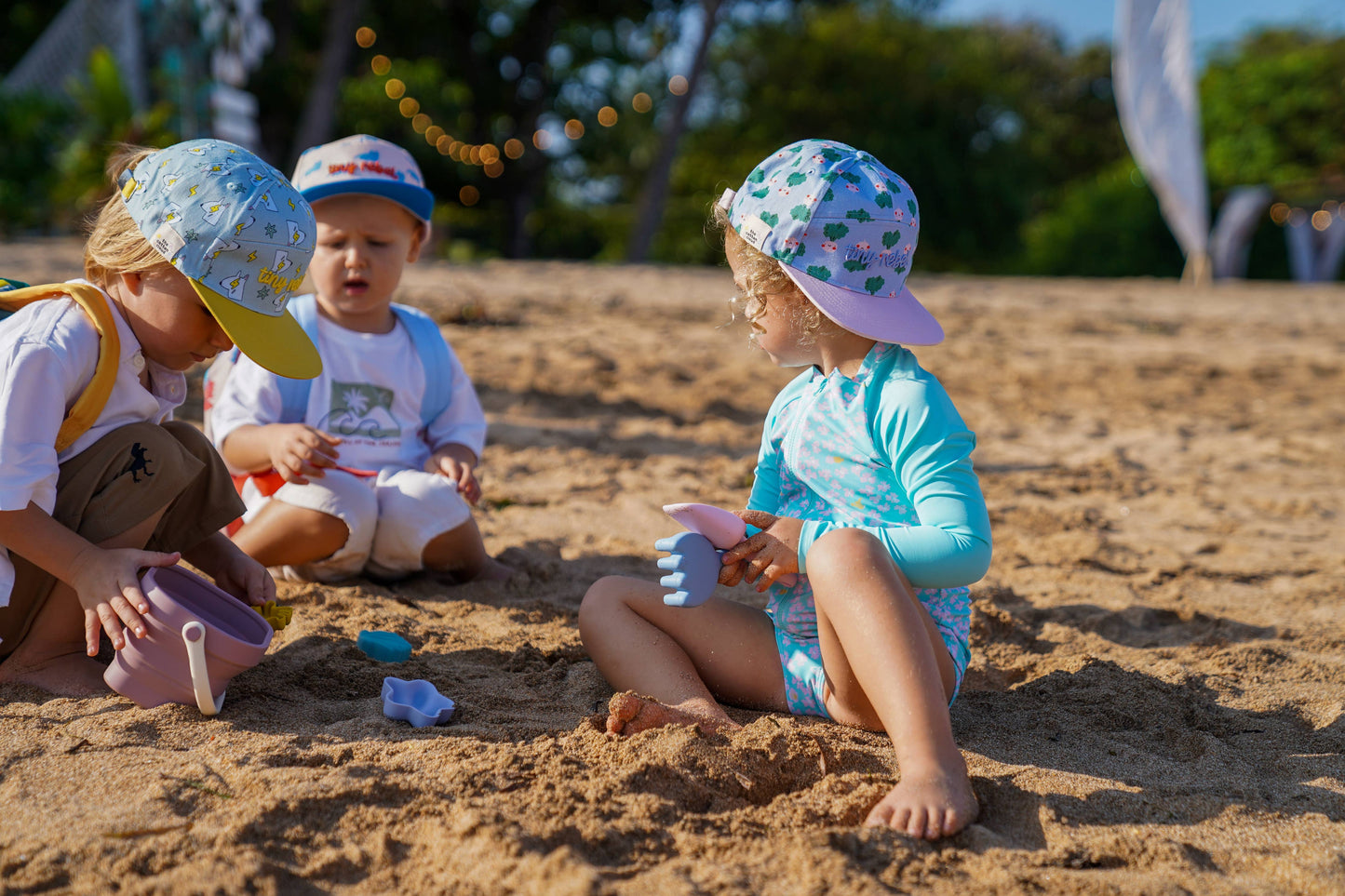 Silicone Beach Toy Set Mauve