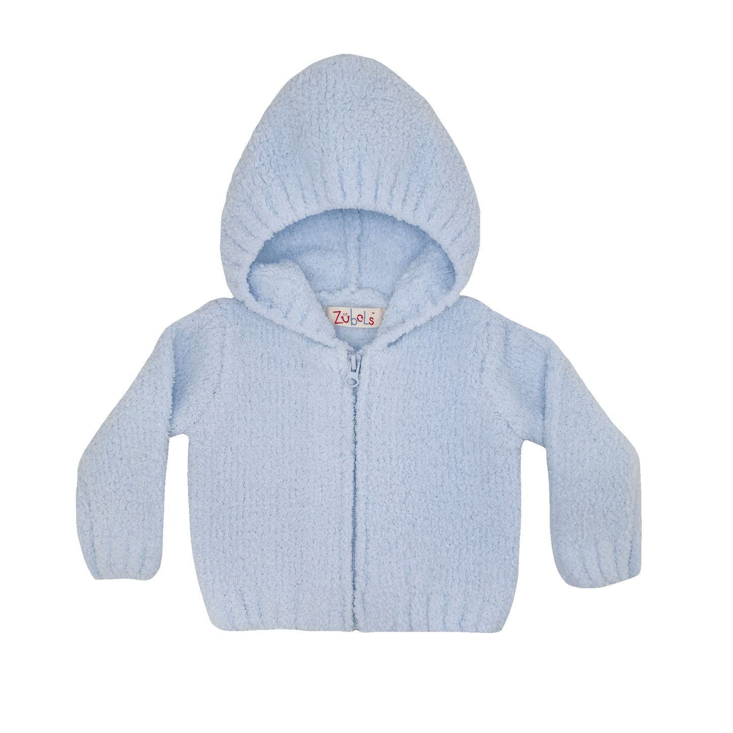 Chenille Hooded Zip Up