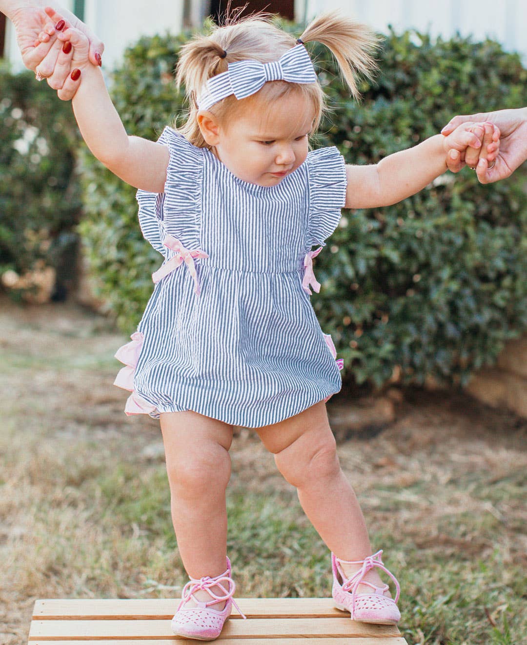 Ruffle Bubble Romper