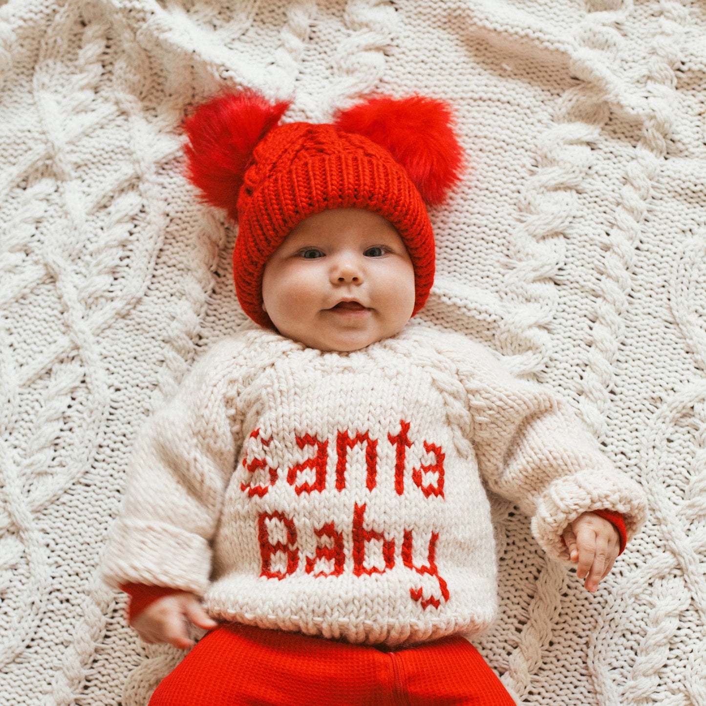 Santa Baby Crew Neck Sweater