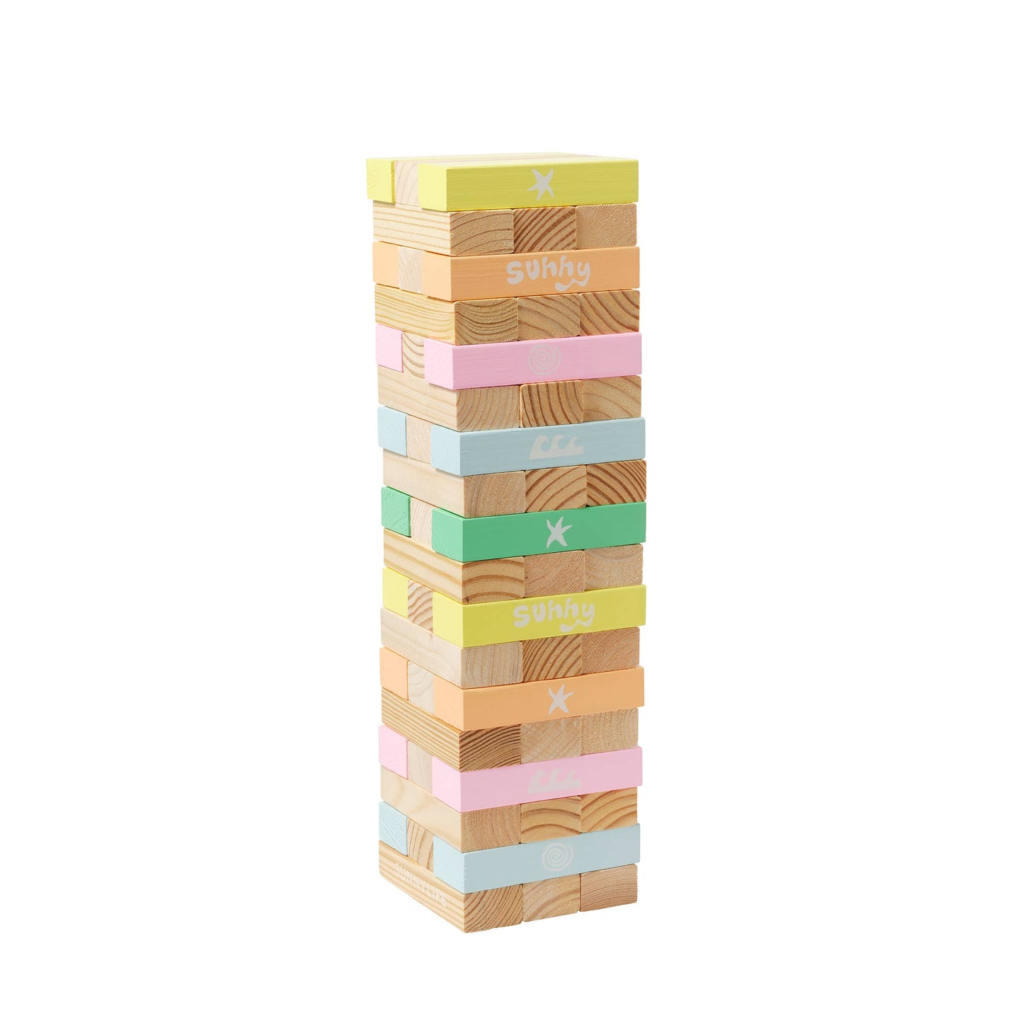 Pool Side Giant Jumbling Tower Pastel Gelato