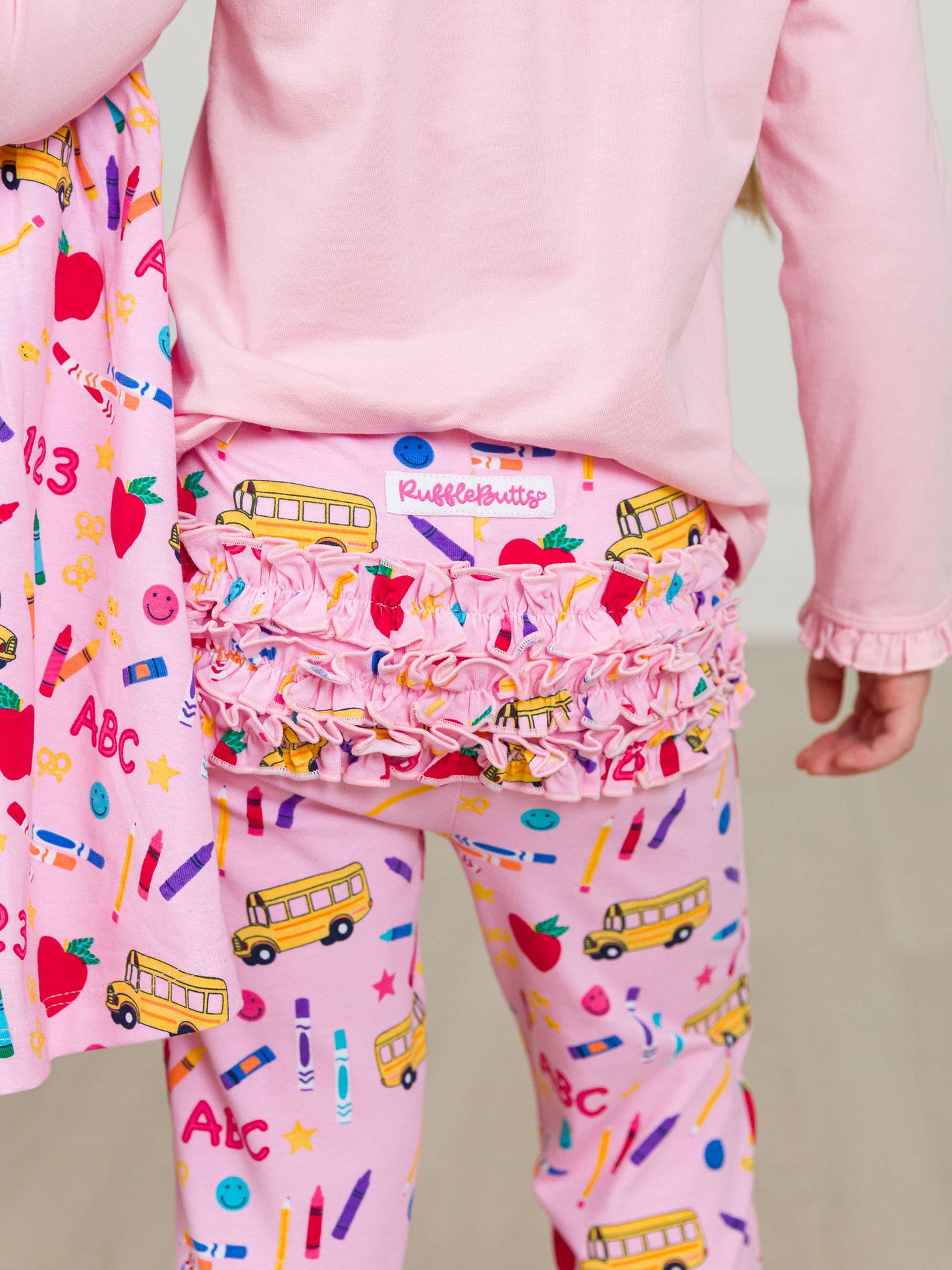 School House Ruffle Flare Pants