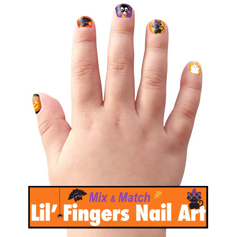 Halloween Nail Stickers | Lil' Fingers Nail Art