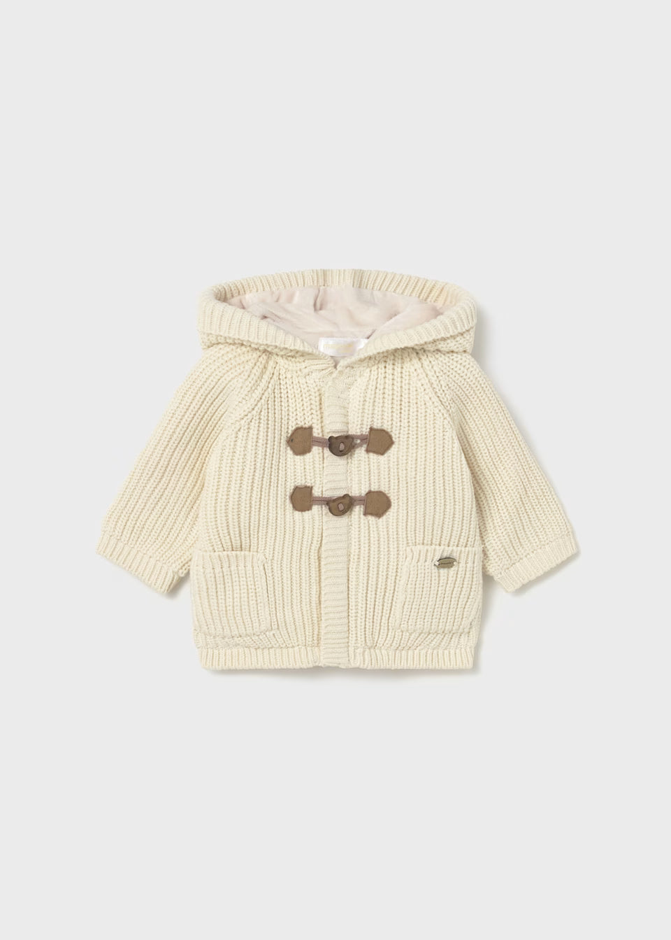 Newborn Lined Knit Cardigan