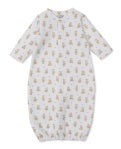 Teddy Bear Jacquard Convertible Gown